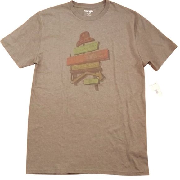 Men's Wrangler T Shirt - Picture 1 of 4